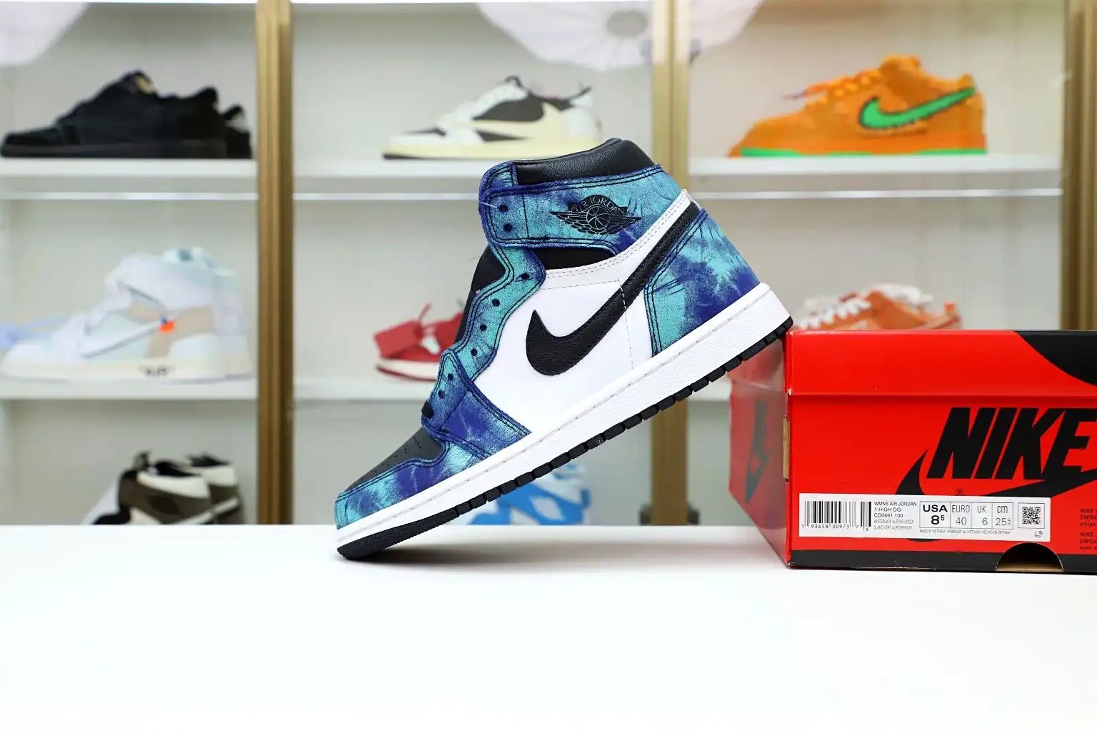 Kimikick  OG Jordan Tie-Dye 1 High Air 0501